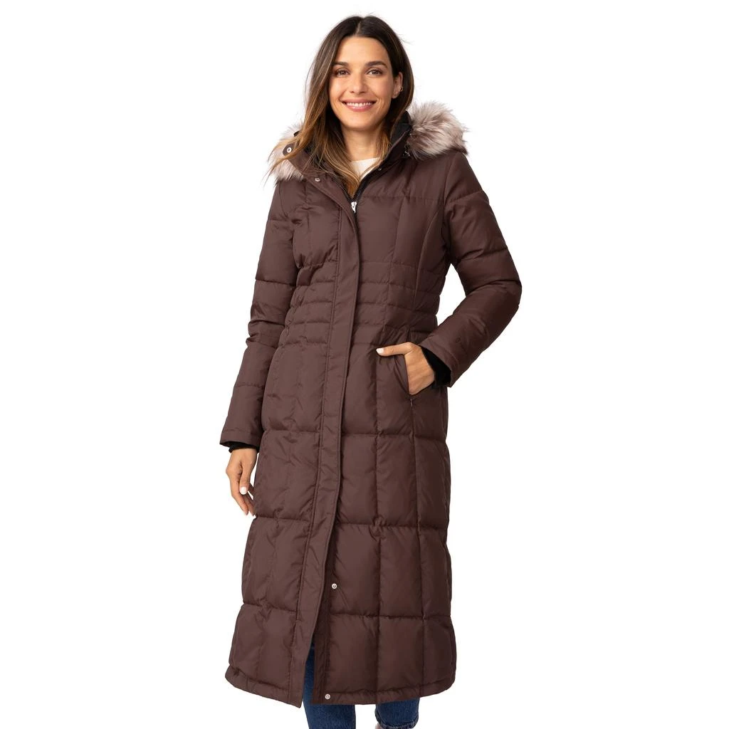 Free Country Women's Full Length Splendor Down Jacket 7