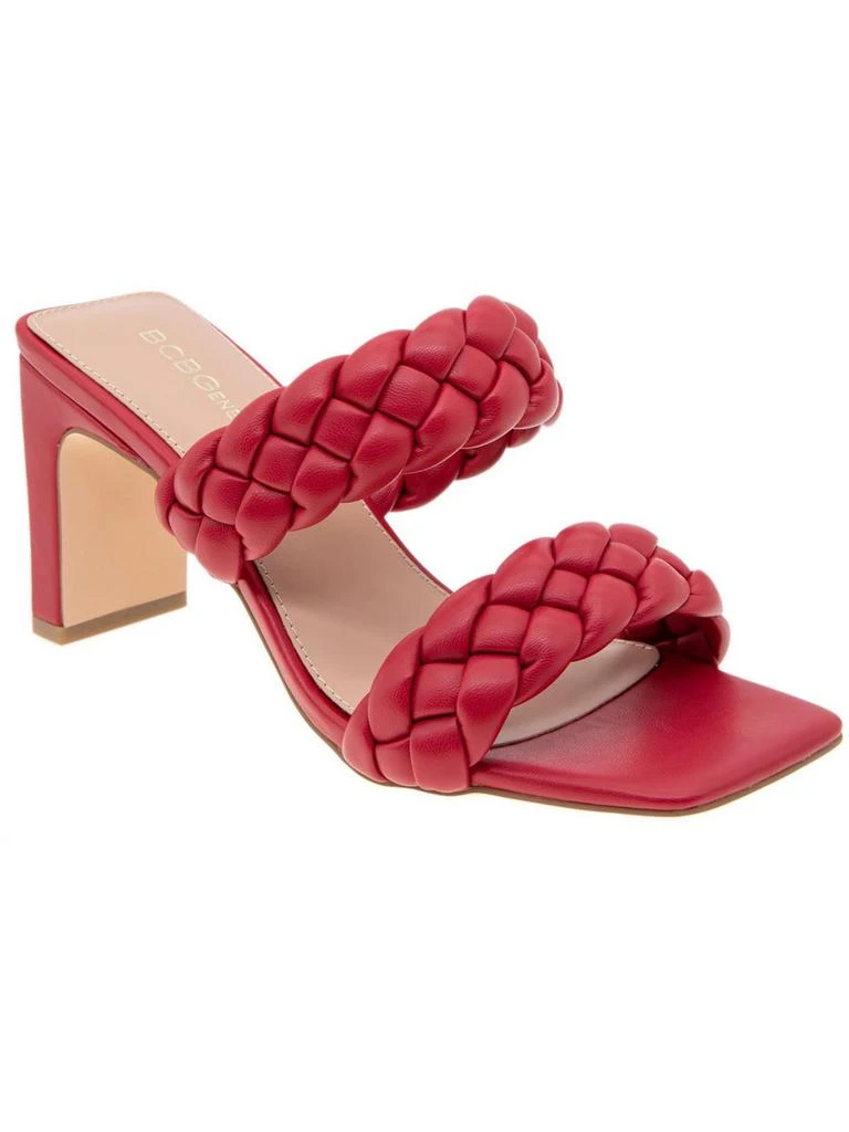 BCBG Finaa Womens Slip On Heels 6