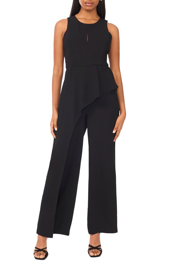 Halogen Asymmetrical Peplum Jumpsuit