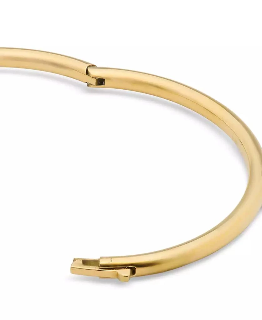 Kate Spade Gold-Tone Pavé Double Knot Bangle Bracelet 2