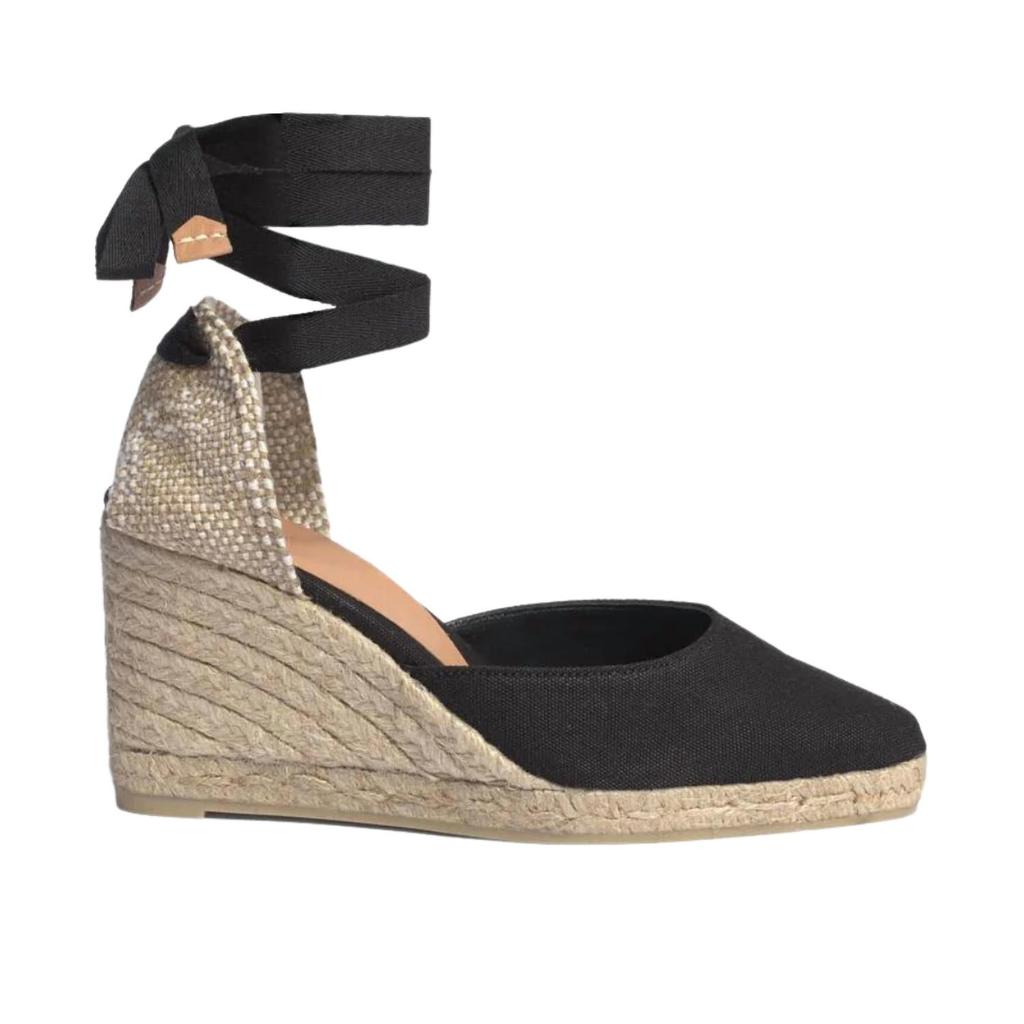Castaner Joyce Espadrilles Wedge Sandals In Black
