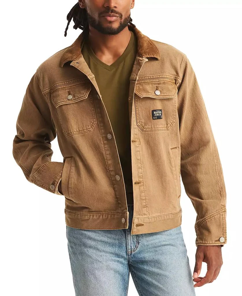 Nautica Men's Classic-Fit Denim Work Jacket 1