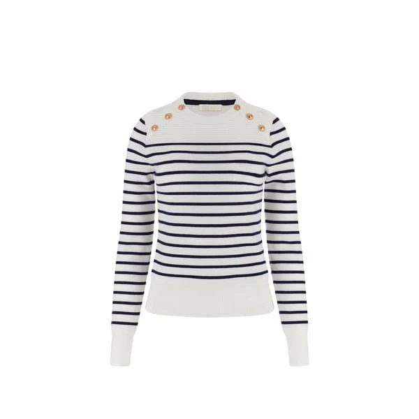 GUESS Round neck striped sweater 1