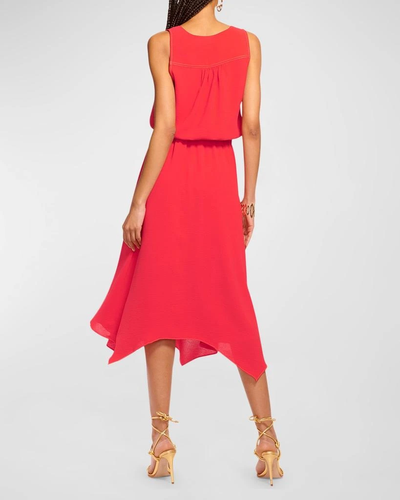 Ramy Brook Hallie Scoop-Neck Midi Dress 2
