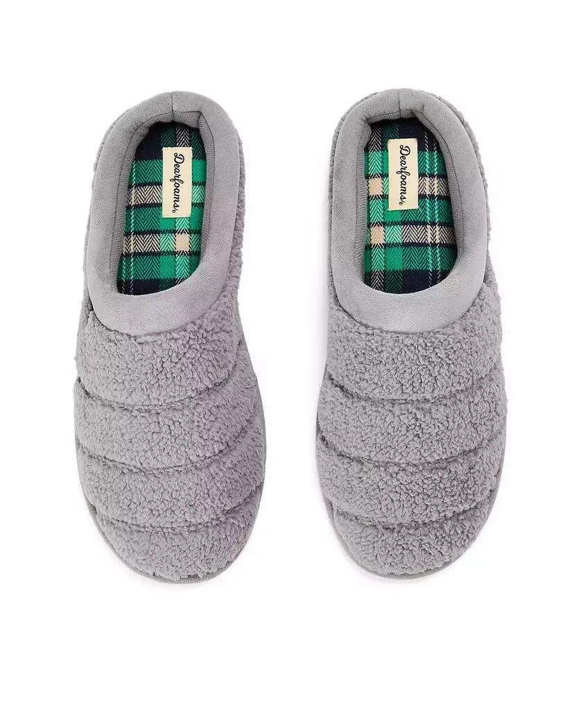 Dear Foams Men
s Asher Quilted Clog House Slipper 4