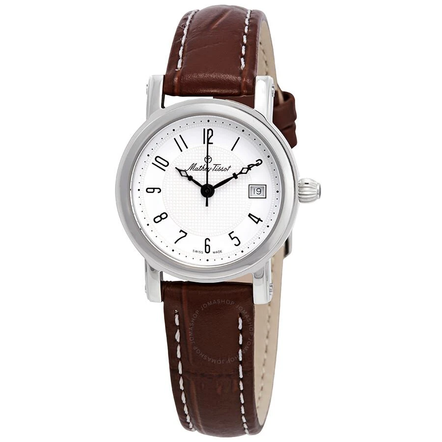 Mathey-Tissot City White Dial Ladies Watch D31186AG 1