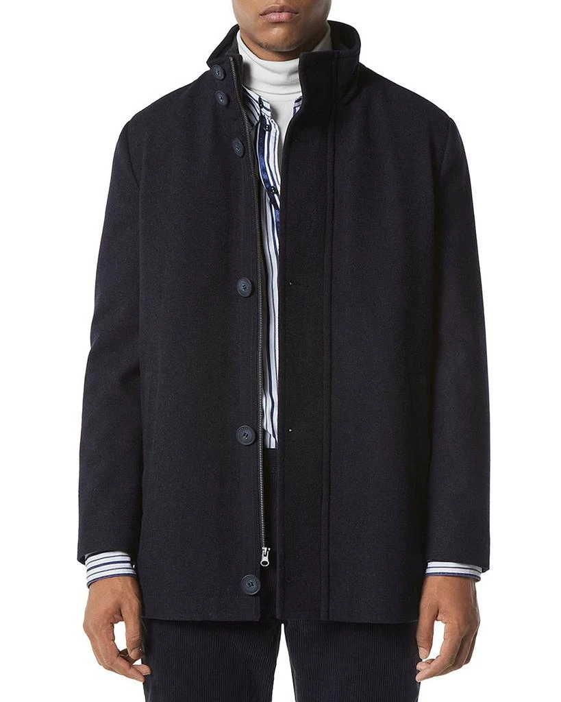 Andrew Marc Dorsey Melton Car Coat 1