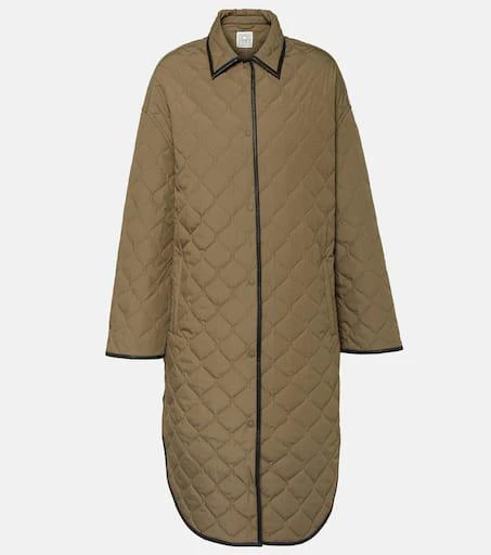 Totême Quilted cocoon coat 1
