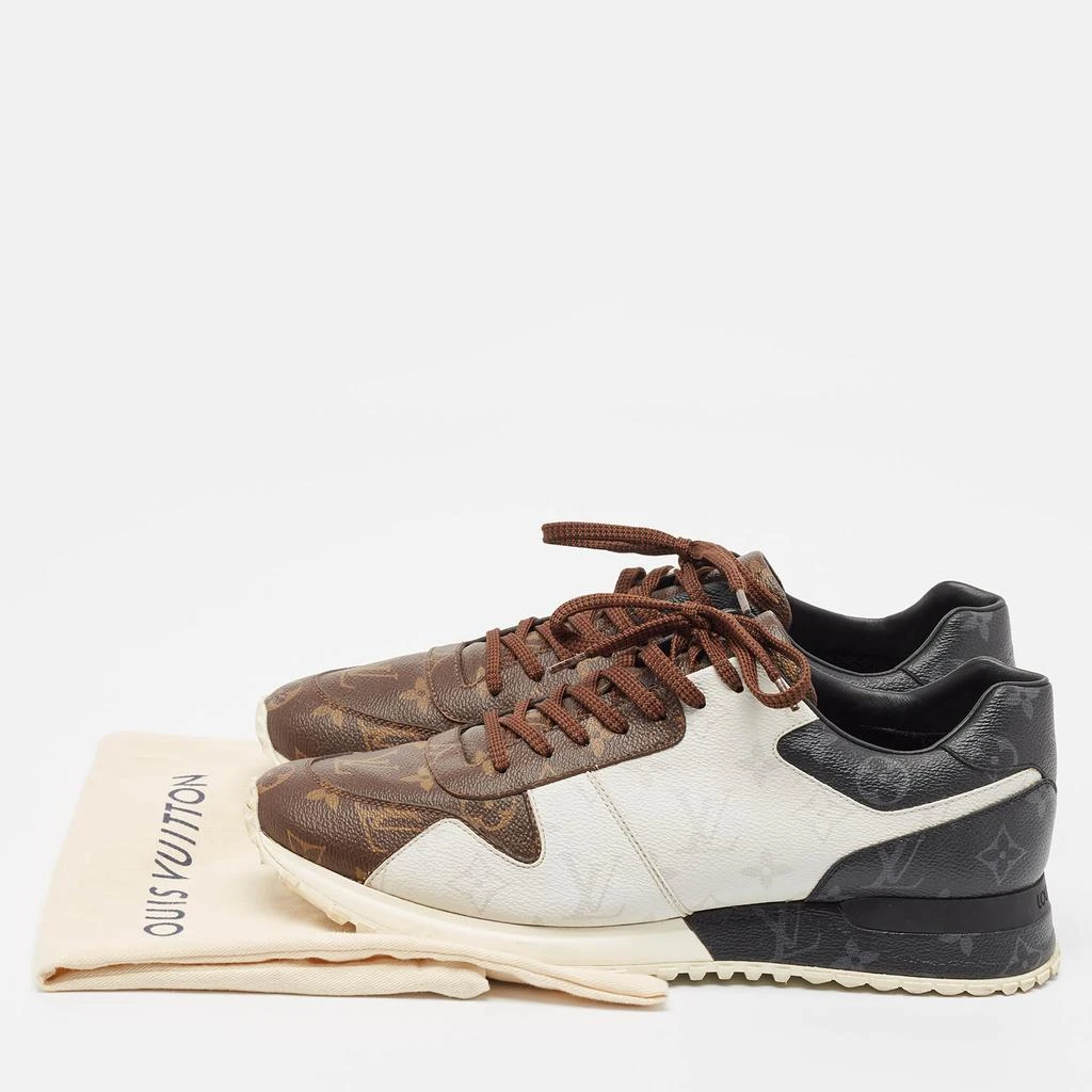Louis Vuitton Louis Vuitton Brown/Black Canvas Run Away Low Top Sneakers Size 43 9