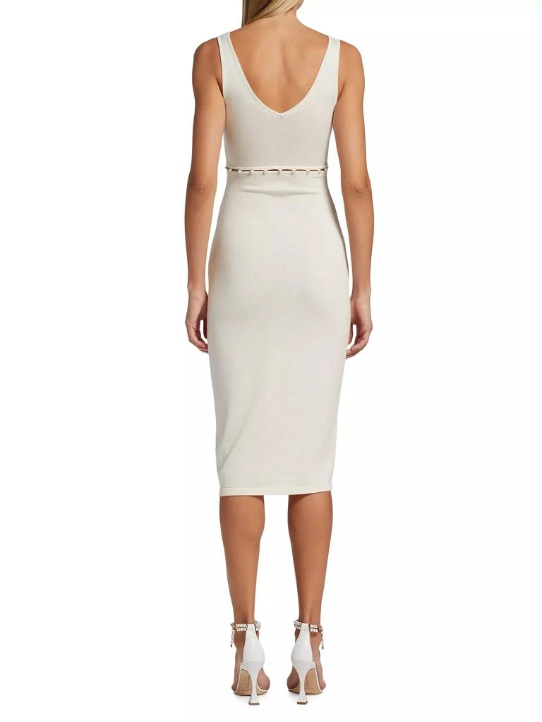 Naadam Pearl-Embellished Midi-Dress 5