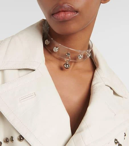 Alessandra Rich Embellished choker 3