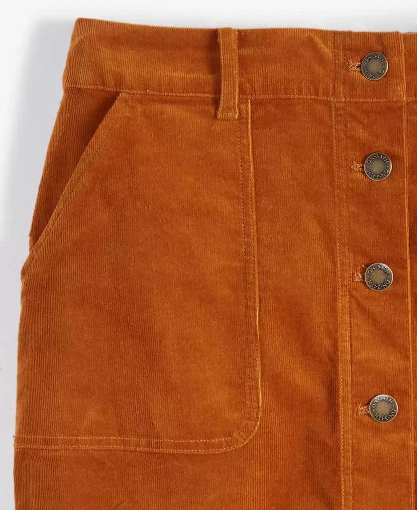 On 34th Women's Corduroy Button Mini Skirt, Created for Macy's 7