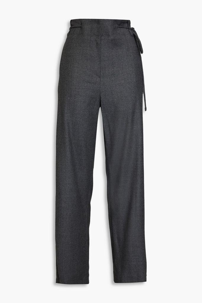 Le 17 Septembre Wool-blend twill straight-leg pants