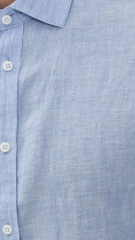 Onia Linen Slim Fit Shirt 5