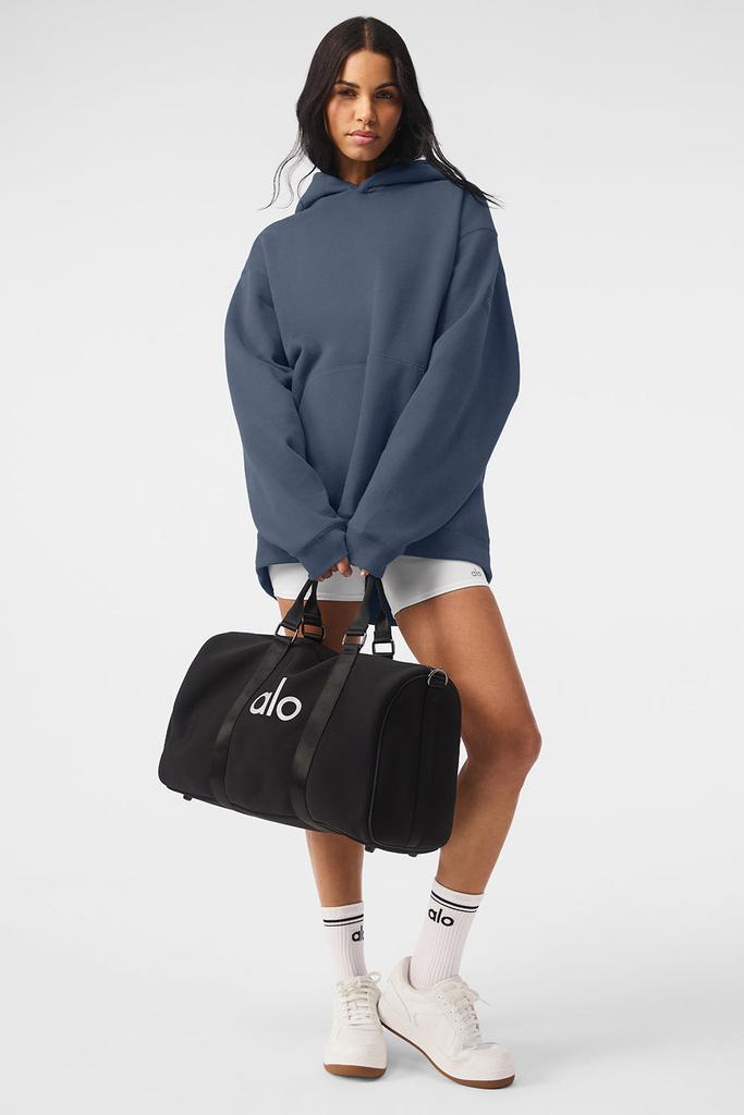 Alo Yoga Renown Heavy Weight Hoodie - Bluestone