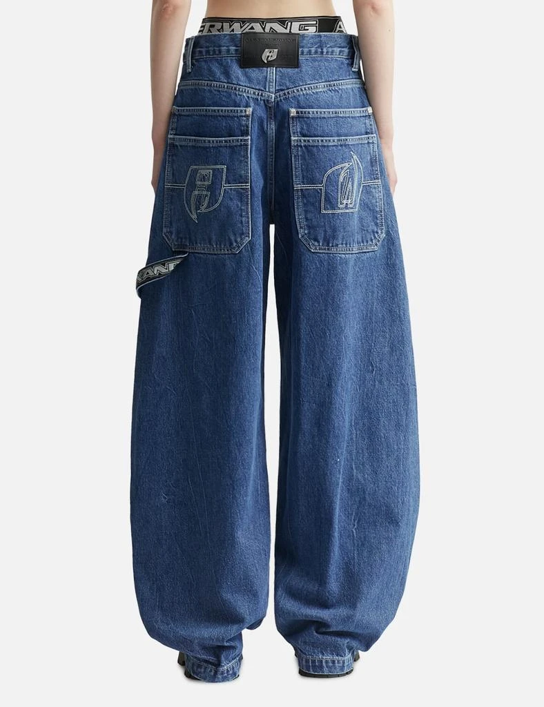 Alexander Wang Pre-Styled Rounded Jeans 3