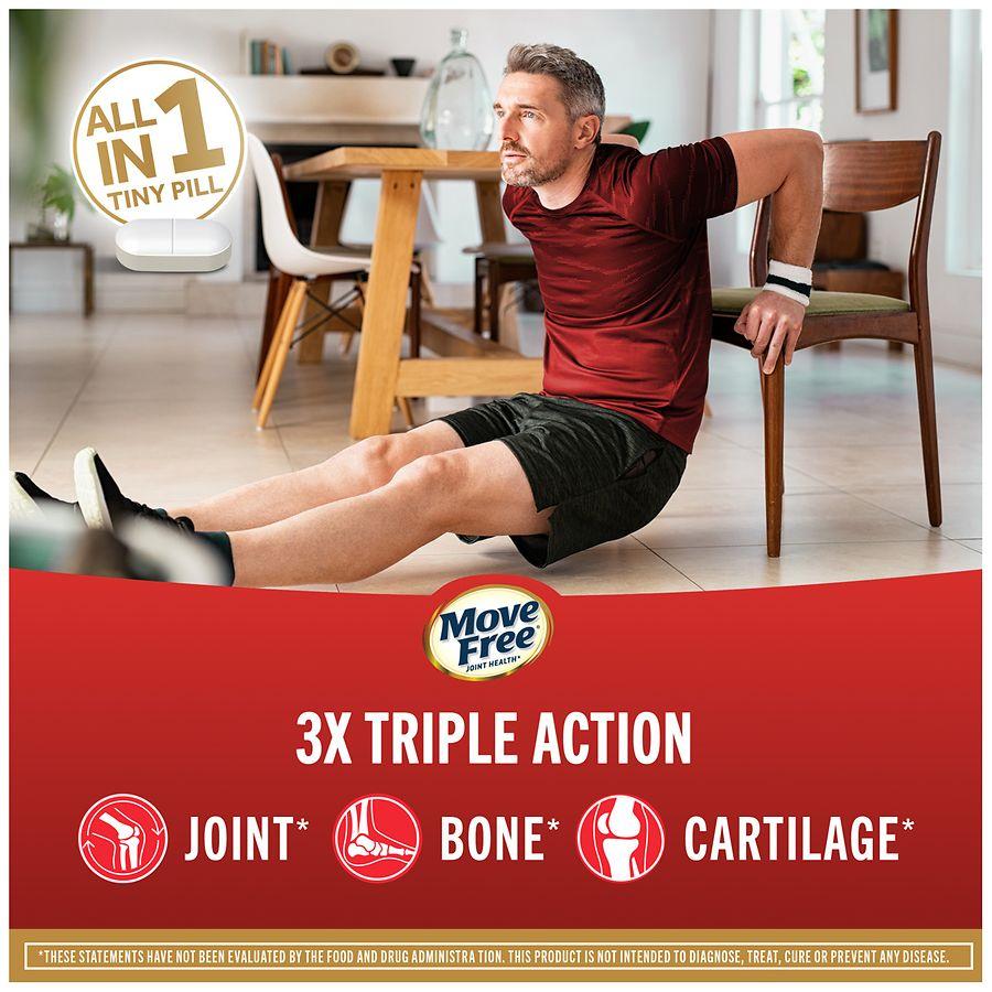 Move Free Ultra Triple Action Joint Support With Type II Collagen, Boron and HA