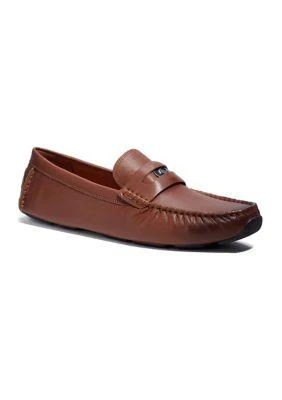 Coach Leather Coin Driver Loafers 1