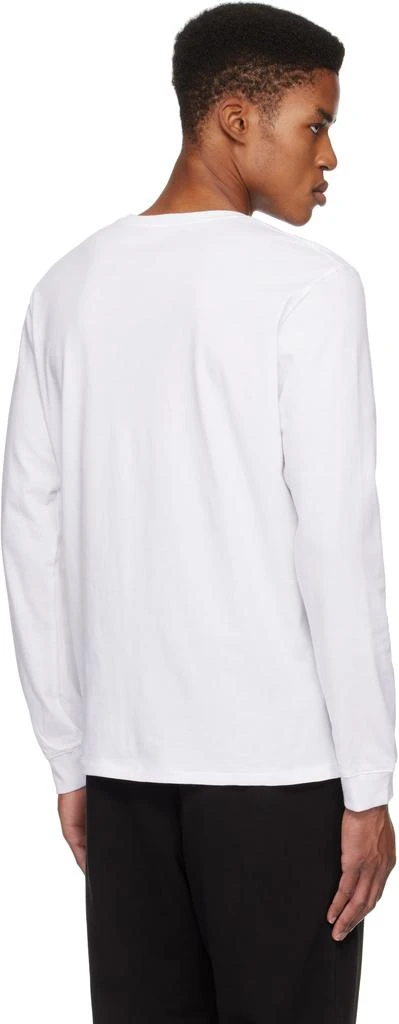 SKIMS White SKIMS Cotton Classic Long Sleeve T-shirt 3