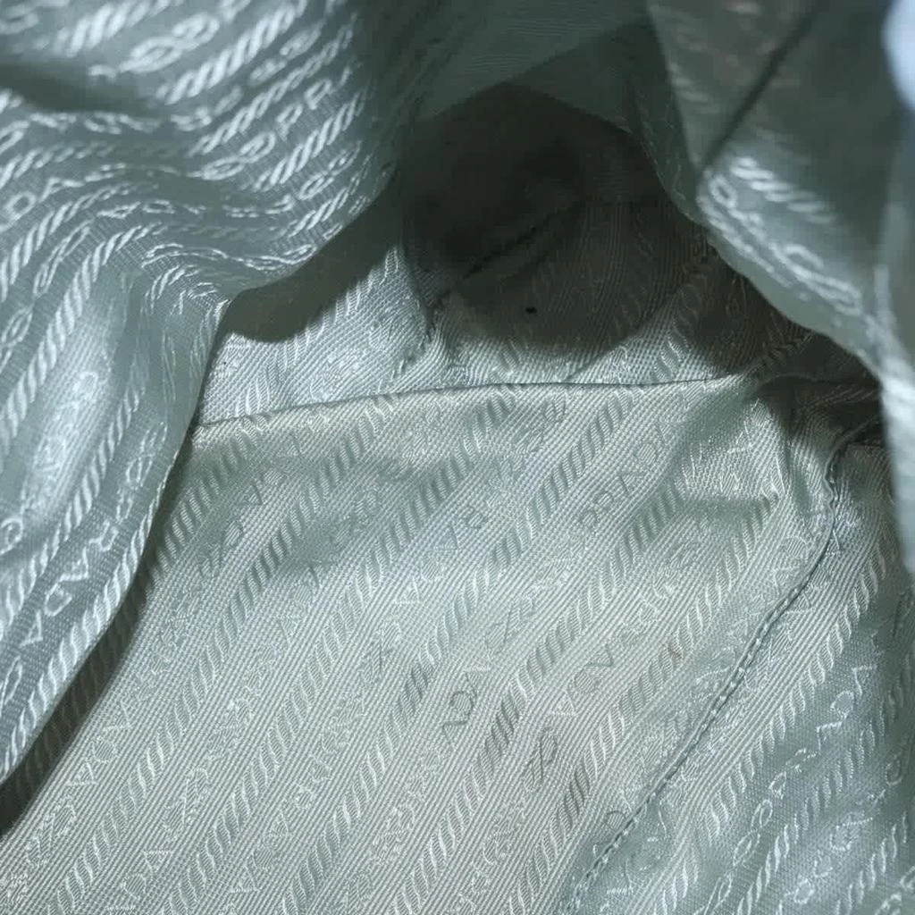 Prada Vela Double Front Pocket Backpack Tessuto With Saffiano Leather Nylon Backpack Bag (Pre-Owned) 5