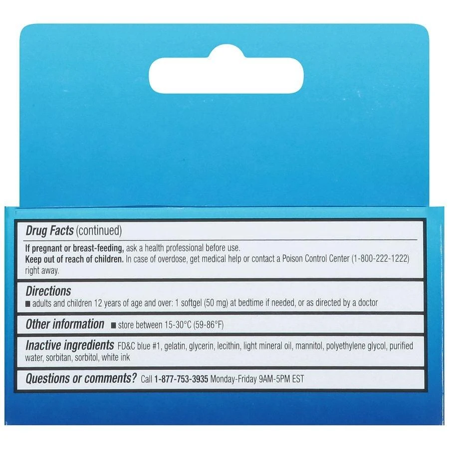 Walgreens Nighttime Sleep Aid Softgels 2