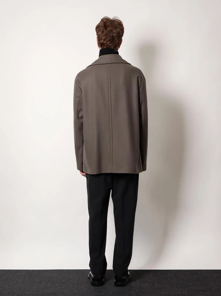 HEVÒ Virgin wool peacoat 3