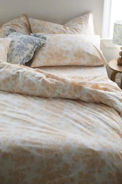 Urban Outfitters Toile Printed Duvet Set 1