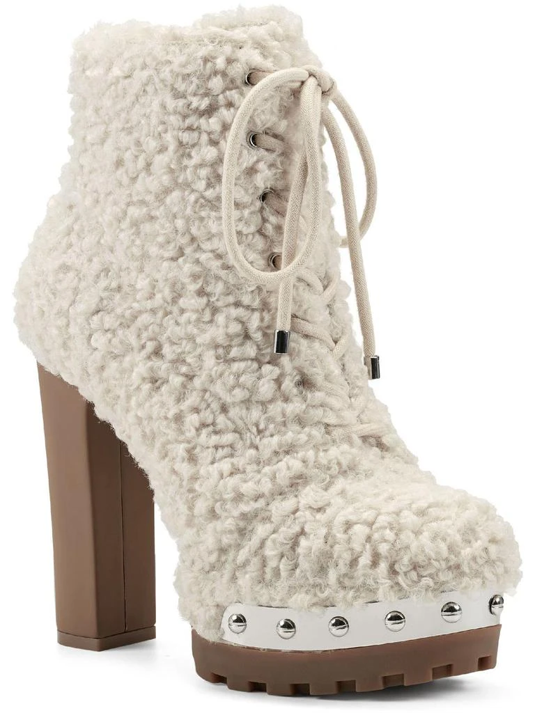 Jessica Simpson Irella Womens Combat & Lace-up Boots 1