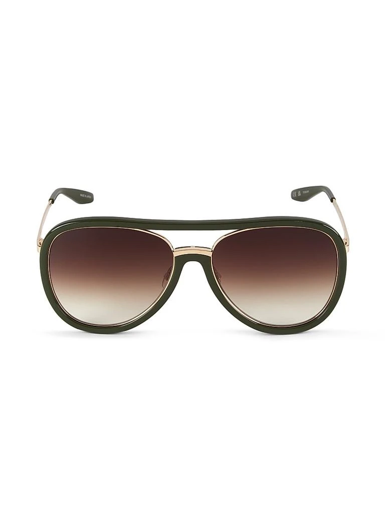 Barton Perreira 59MM Fossett Aviator Sunglasses 2