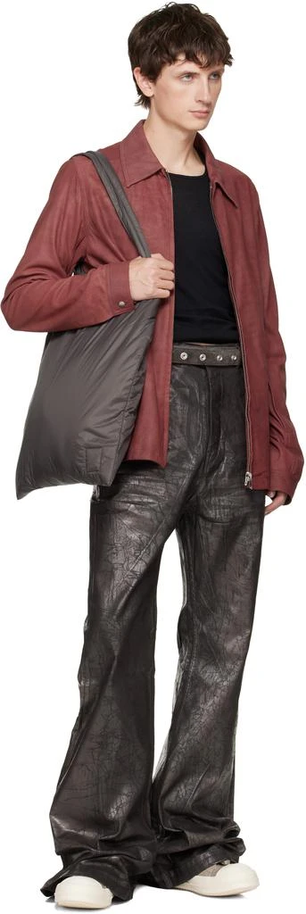 Rick Owens Gray Concordians Megalace Sneaks Sneakers 5