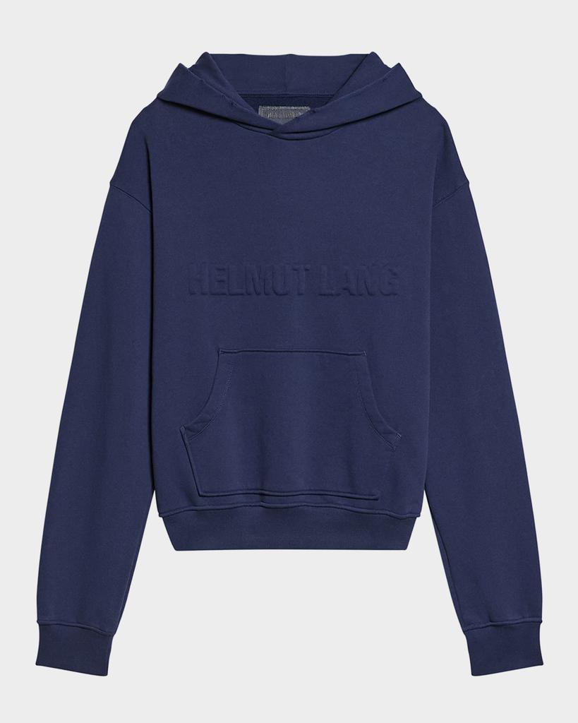 Helmut Lang Men's Embossed Studio Hoodie