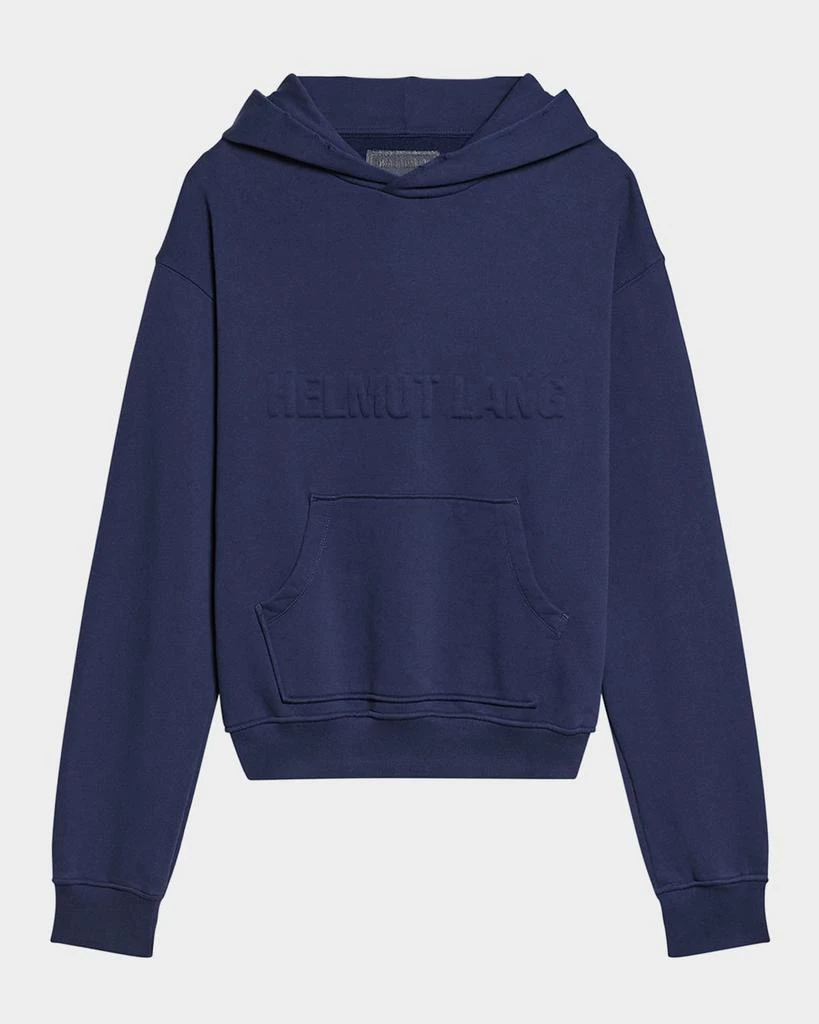 Helmut Lang Men's Embossed Studio Hoodie 1