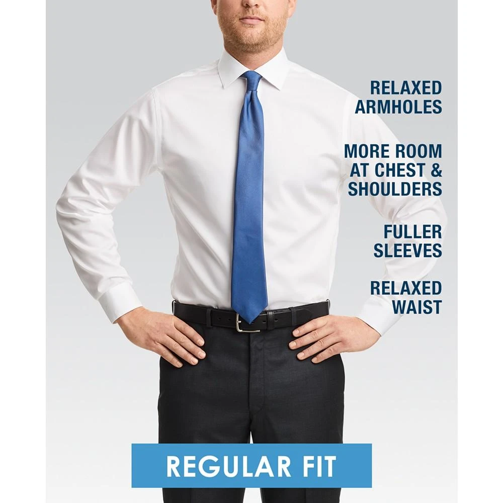 Ralph Lauren Men's Regular Fit Wrinkle Free Stretch Dress Shirt, Online Exclusive 2