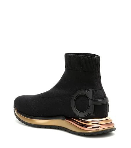 Salvatore Ferragamo Gardena sock sneakers 3