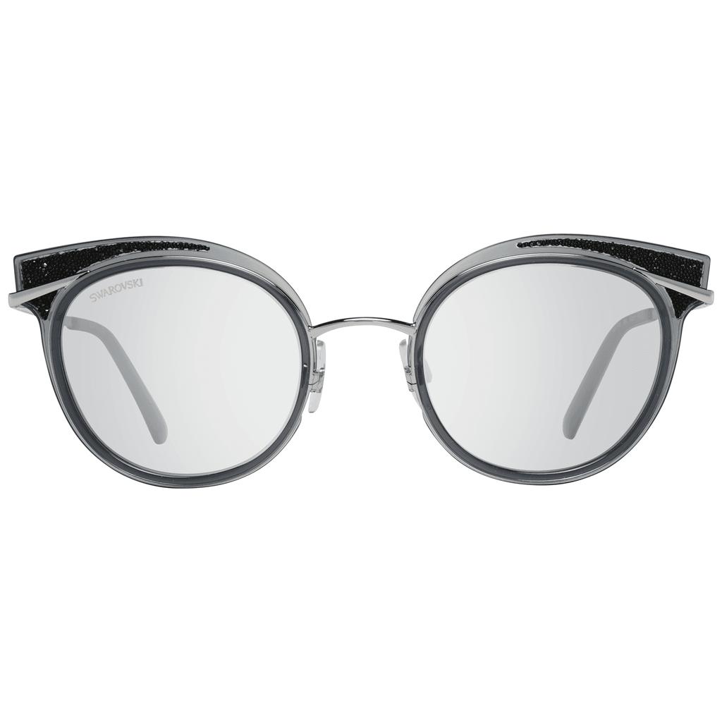 Swarovski Swarovski Mirrored Oval Sunglasses