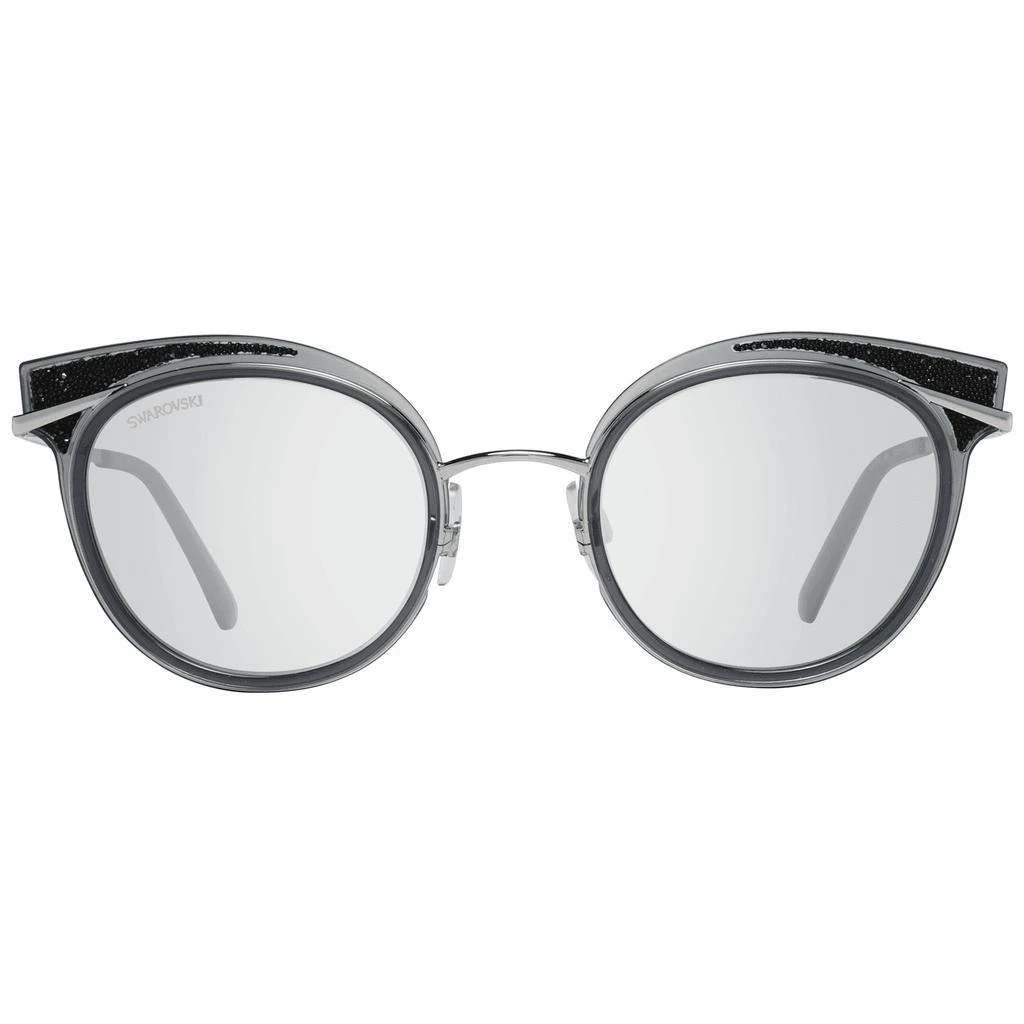 Swarovski Swarovski Mirrored Oval Sunglasses 2