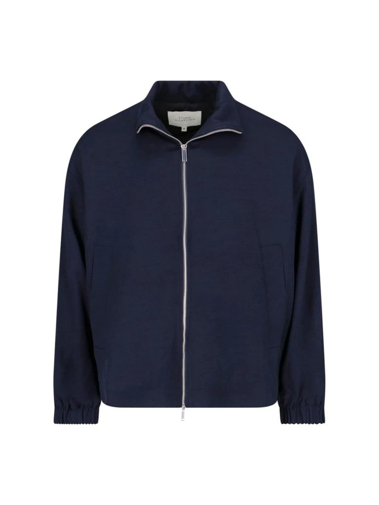 Studio Nicholson Studio Nicholson Kita Long Sleeved Zip-Up Jacket 1
