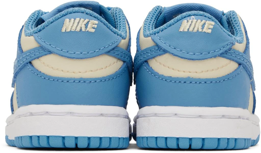 NIKE Baby Blue & Beige Dunk Low Sneakers 2