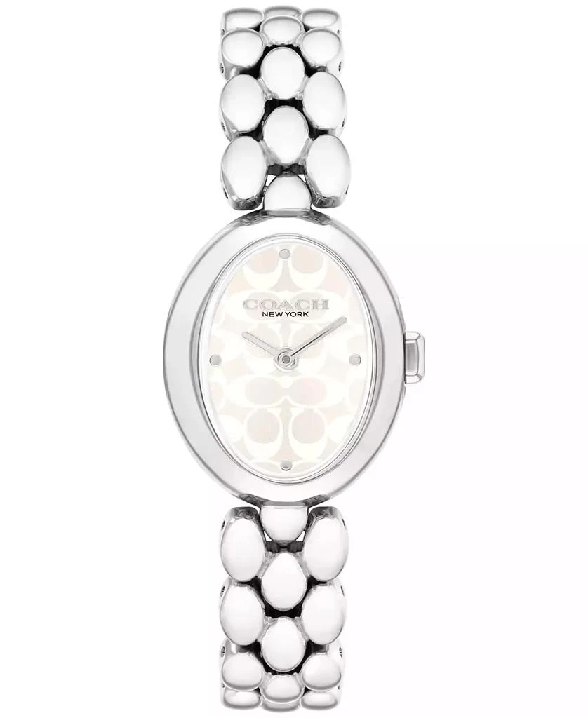 Coach Women's Silver Sammy Stainless Steel Watch 22.5mm 1