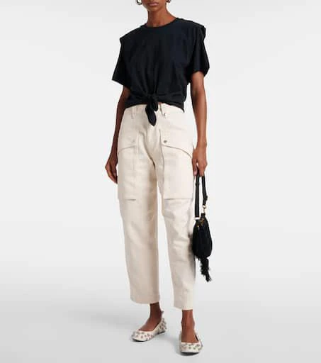 Isabel Marant Belna studded leather ballet flats 2