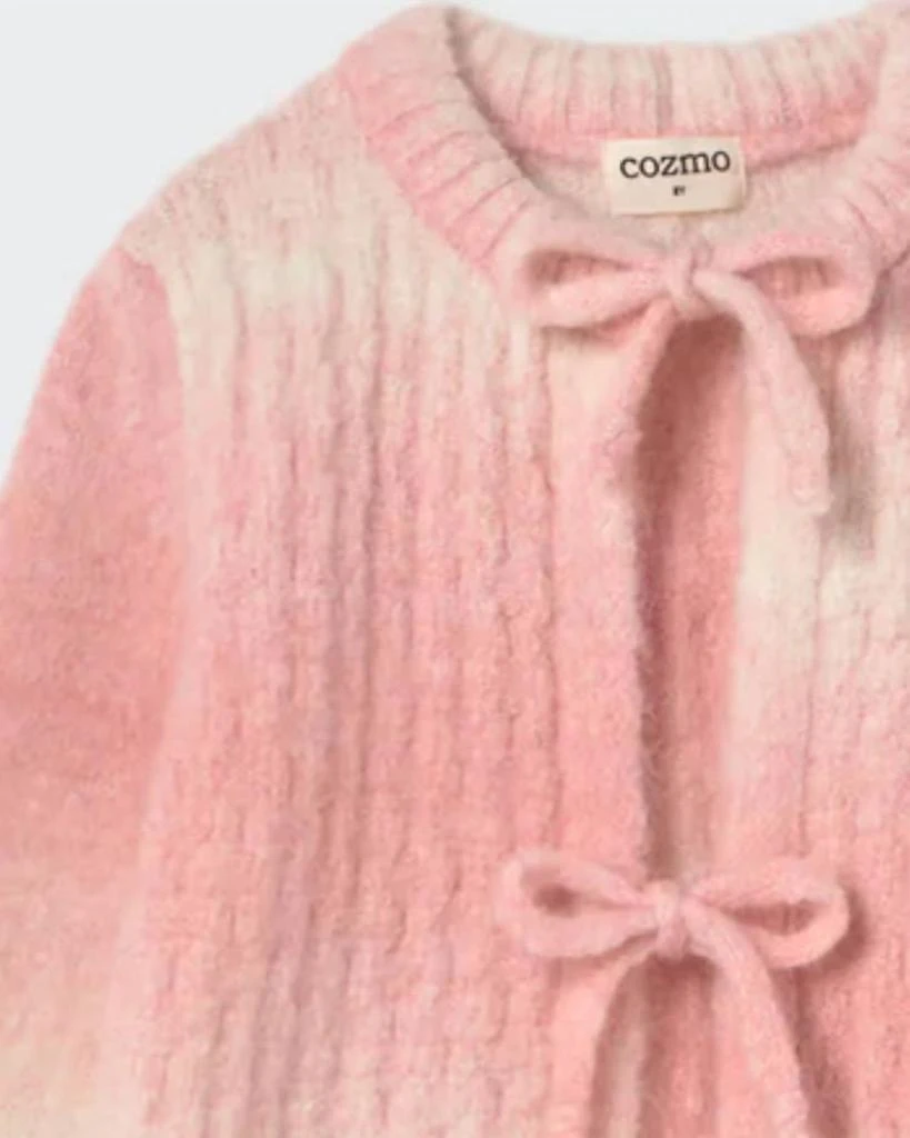 Cozmo Cozmo - Girls
 Soft Dyed Tricot Bow Cardigan 2