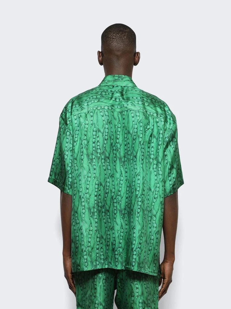 Givenchy Givenchy Hawaii Shirt With Front Pocket GREEN 4