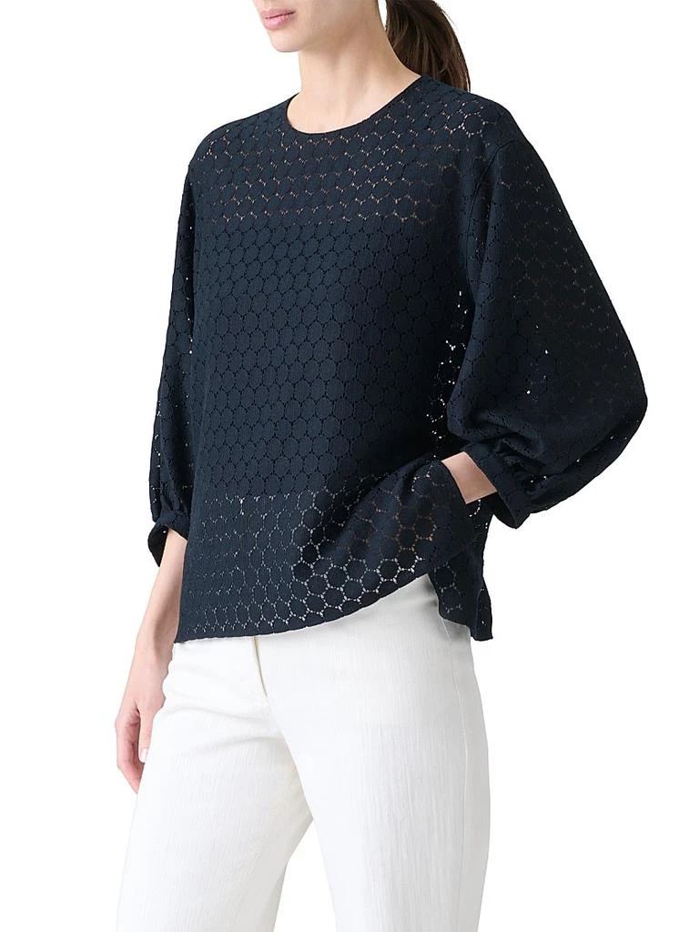 Akris Dot Lace Blouse 4