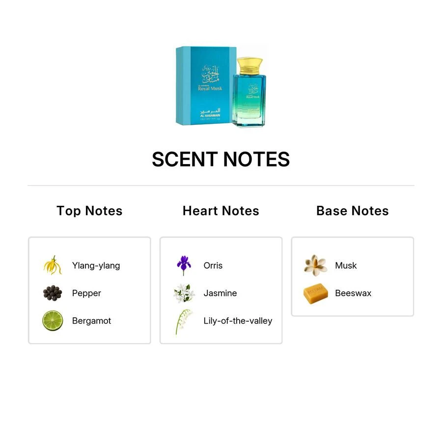 AL HARAMAIN Al Haramain Royal Musk Unisex EDP 3
