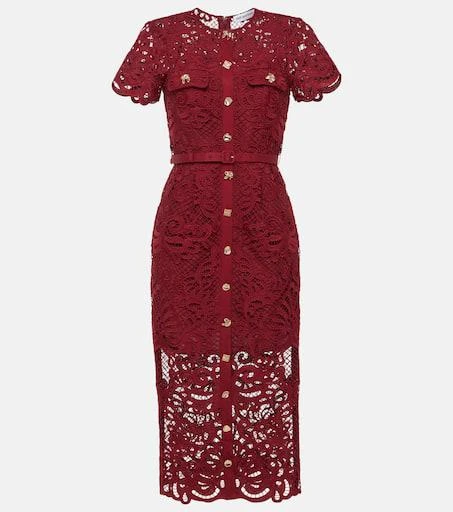 Self Portrait Lace midi dress 1