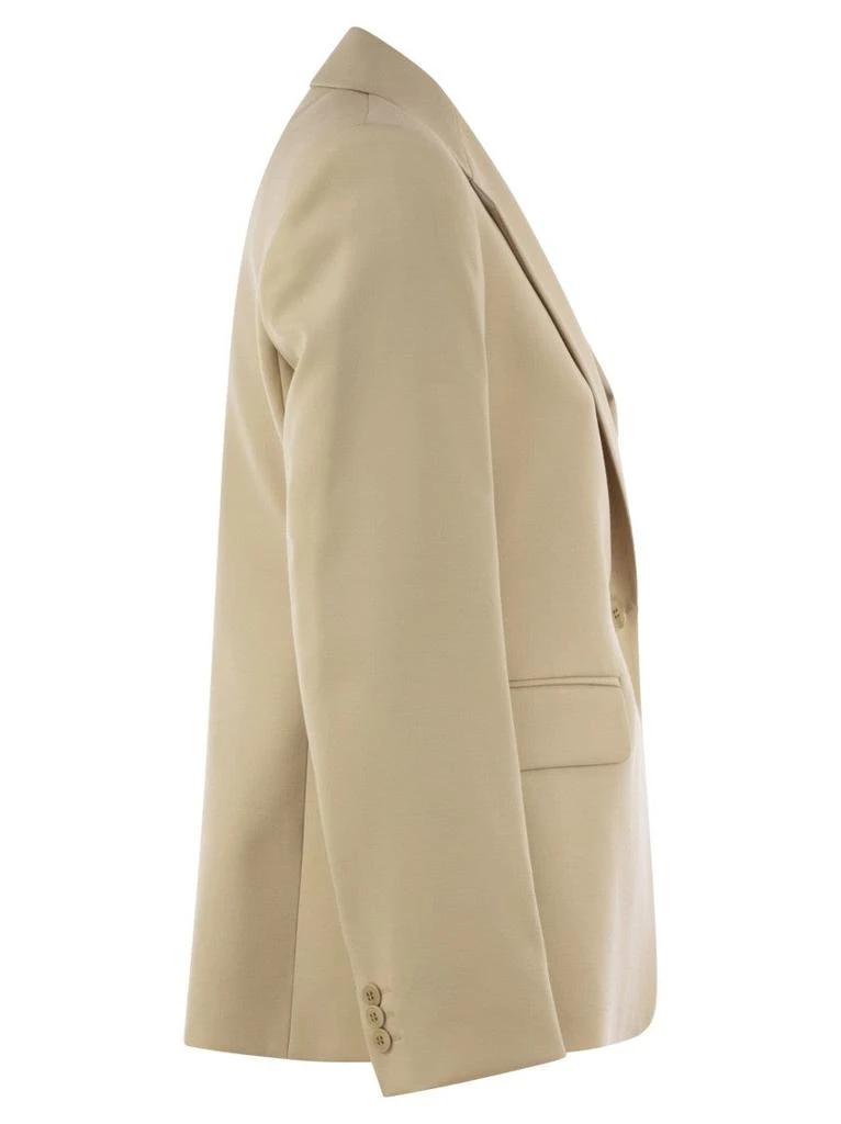 Max Mara Lamine - Natural Stretch Wool Blazer 3