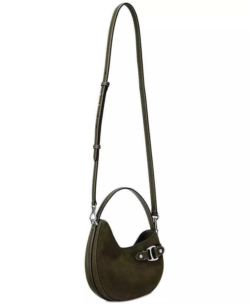 Ralph Lauren Mini Suede Tasha Crossbody Bag 5