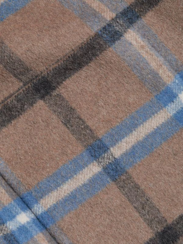 Tahari Wallace Plaid Wrap Coat 4