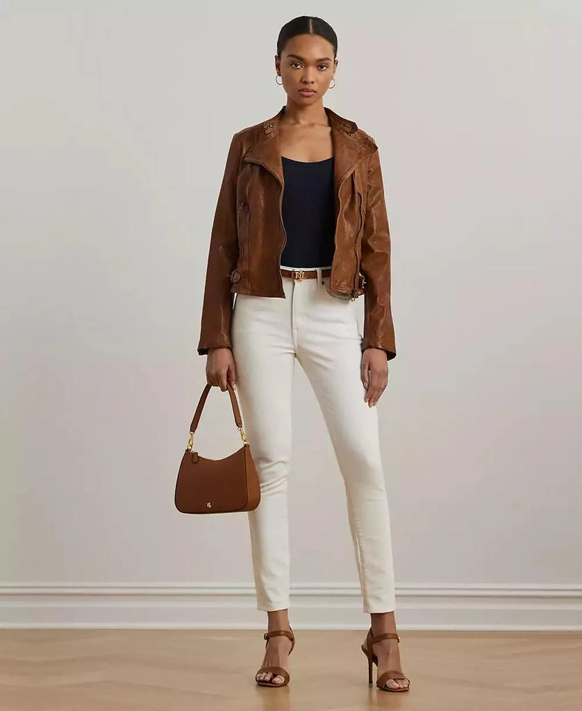 Ralph Lauren Tumbled-Leather Jacket 5