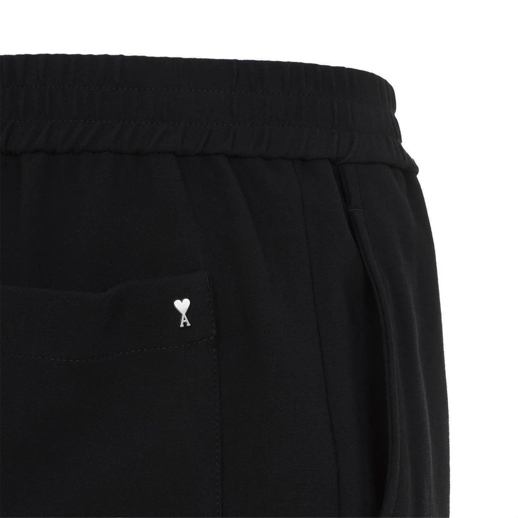 AMI AMI Paris Logo Plaque Belted Shorts 4